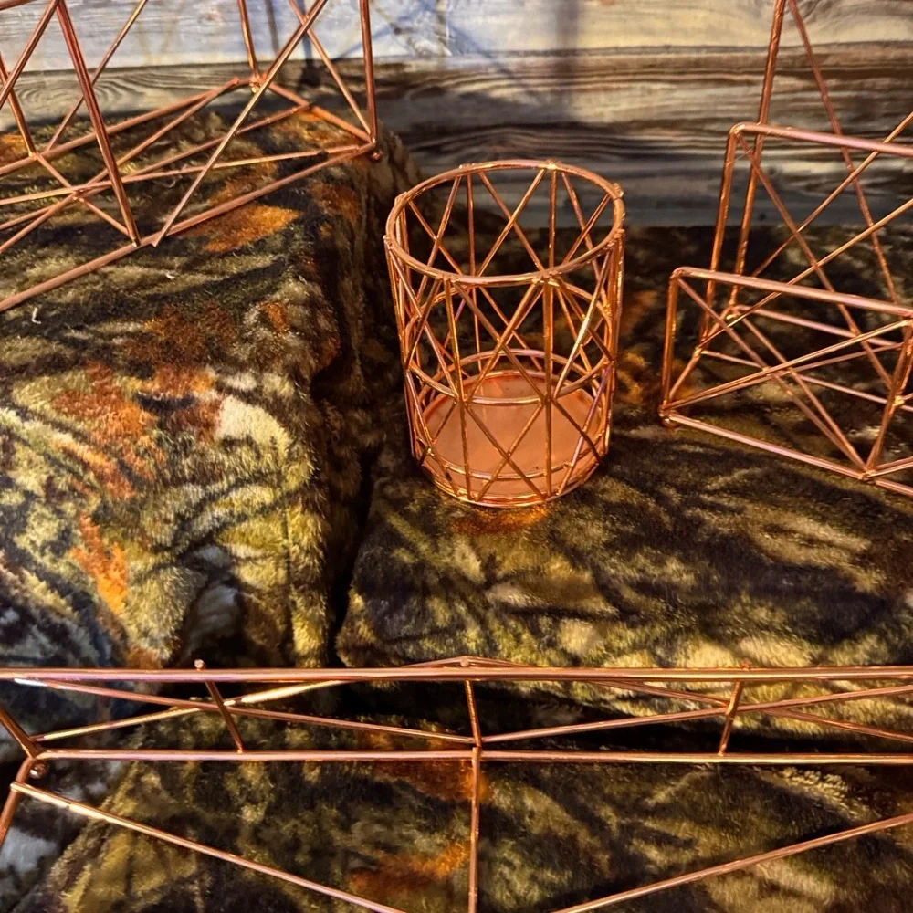 Geometric Copper Wire Art Set